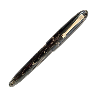 Lotus Shikhar Fountain Pen Brown Swirl 4