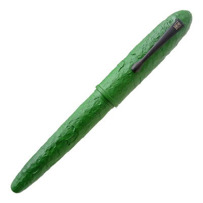 Lotus Shikhar Fountain Pen, Hammered Leaf Green