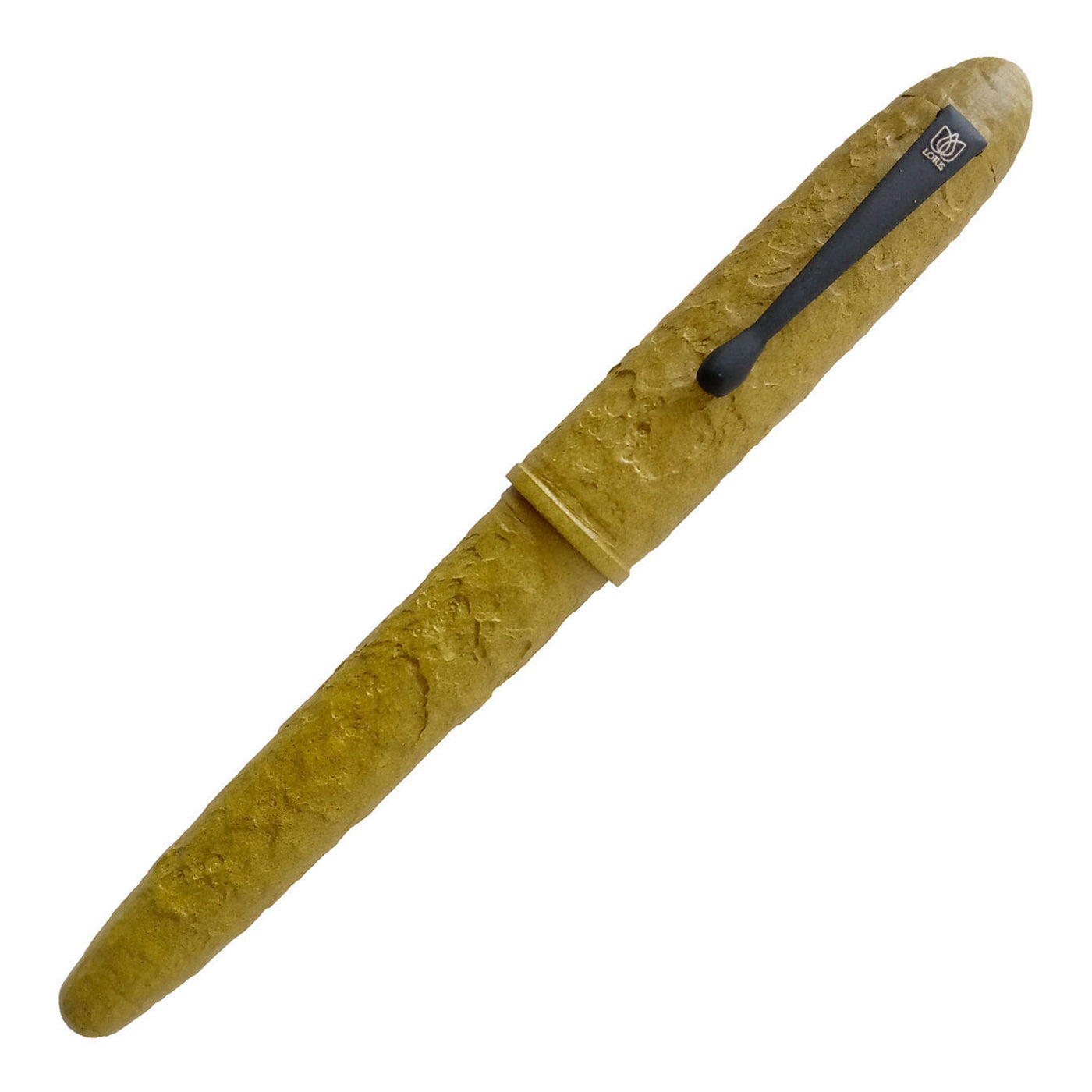 Lotus Shikhar Fountain Pen, Hammered Olive Green