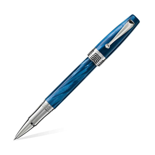 Montegrappa Extra 1930 Roller Ball Pen, Mediterranean Blue