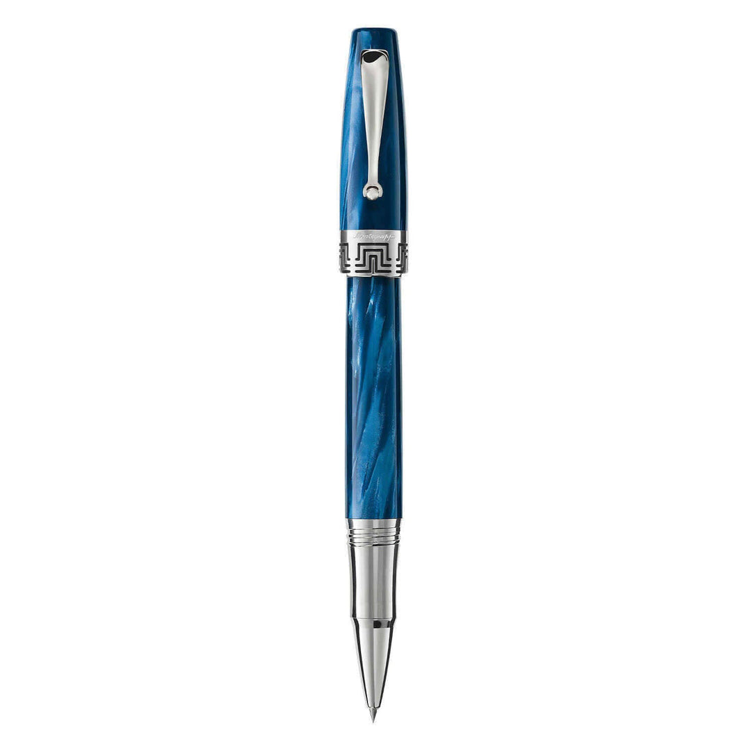 Montegrappa Extra 1930 Roller Ball Pen, Mediterranean Blue – Makoba