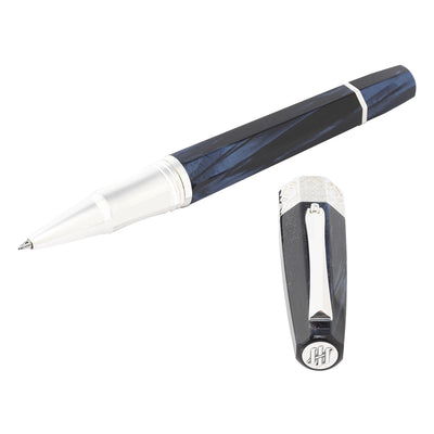 Montegrappa Extra Otto Limited Edition Roller Ball Pen Dark Blue 3