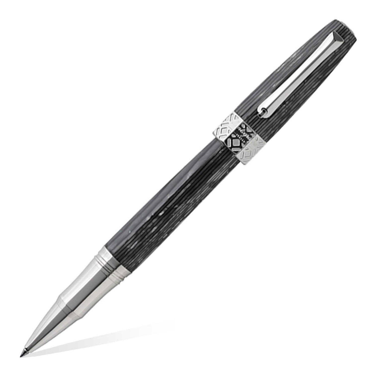 Montegrappa Extra Otto Limited Edition Roller Ball Pen, Shiny Lines ...