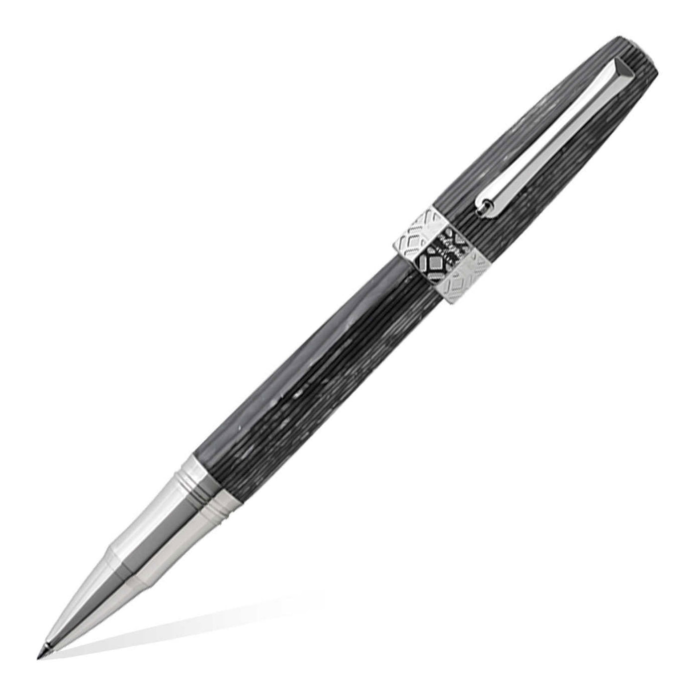 Montegrappa Extra Otto Limited Edition Roller Ball Pen Shiny Lines 1