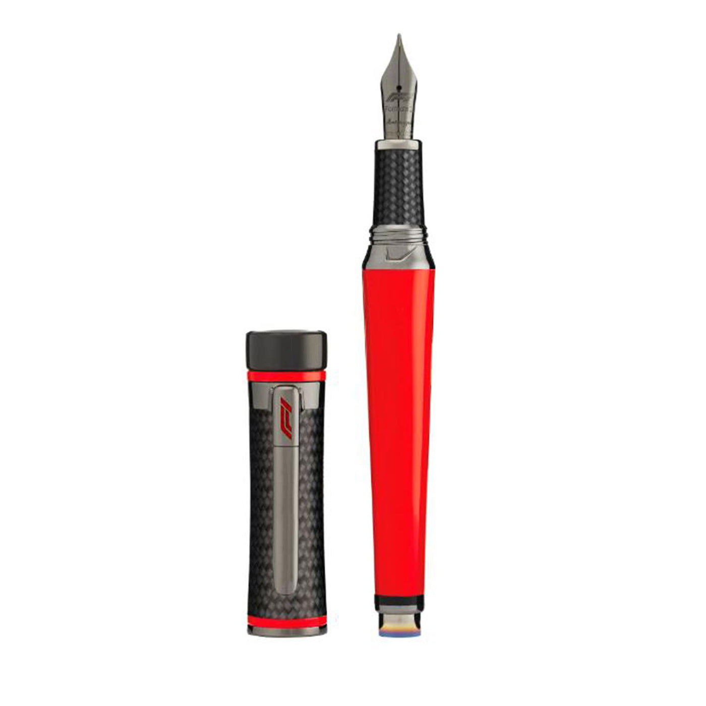 Montegrappa F1® Speed Carbon Limited Edition Fountain Pen Red 5