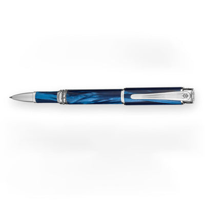 Montegrappa Hemingway The Fisherman Limited Edition Roller Ball Pen Blue 3