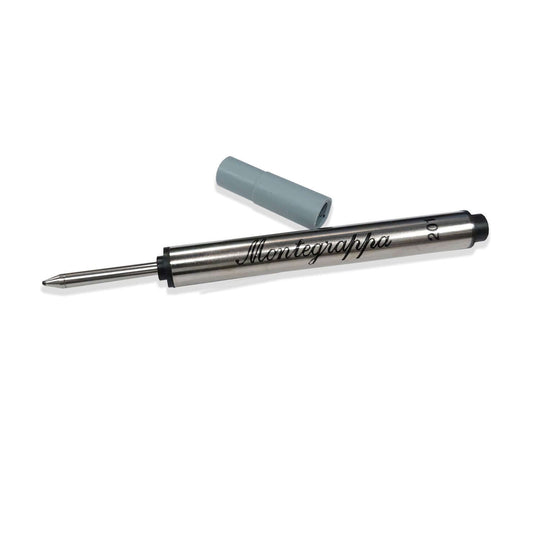 Montegrappa Mini Roller Ball Pen Refill, Black Medium