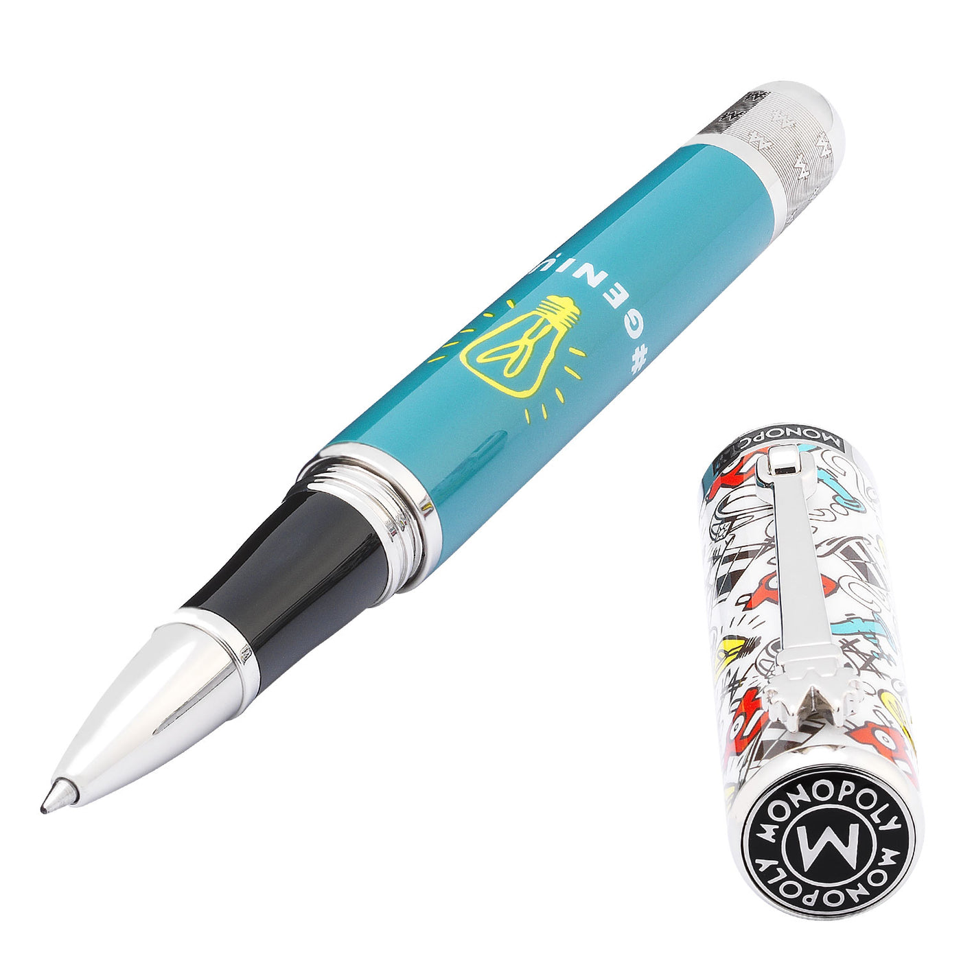 Montegrappa Monopoly Players Roller Ball Pen - Genius 1