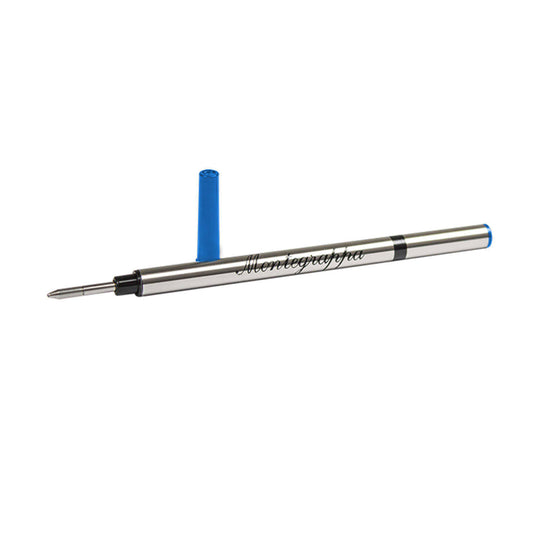 Montegrappa Roller Ball Pen Refill, Blue Medium