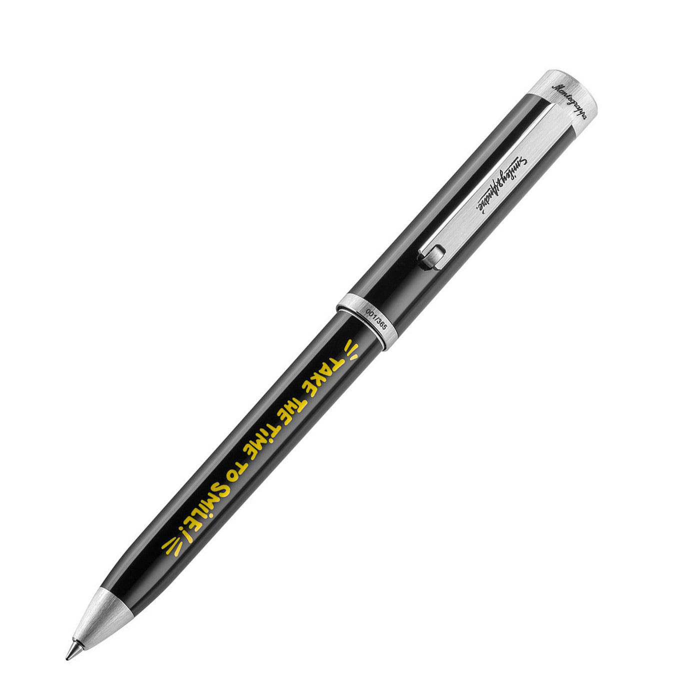 Montegrappa Smiley 50th Anniversary Artist's Limited Edition Ball Pen Black 1