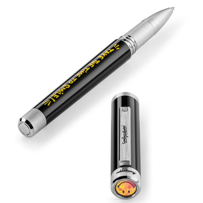 Montegrappa Smiley 50th Anniversary Artist's Limited Edition Roller Ball Pen Black 4