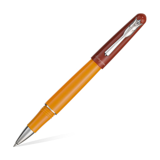 Montegrappa Tulip For Team Fox Roller Ball Pen, Red Orange