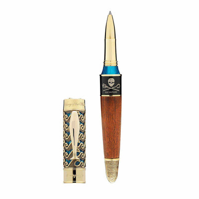 Montegrappa Victory Of The Whale Limited Edition Roller Ball Pen Brown 3