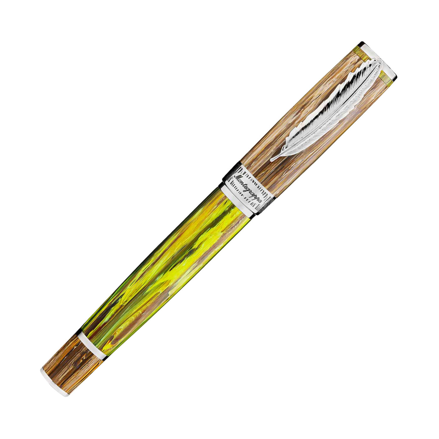Montegrappa Wildlife Baobab Limited Edition Roller Ball Pen Green 4