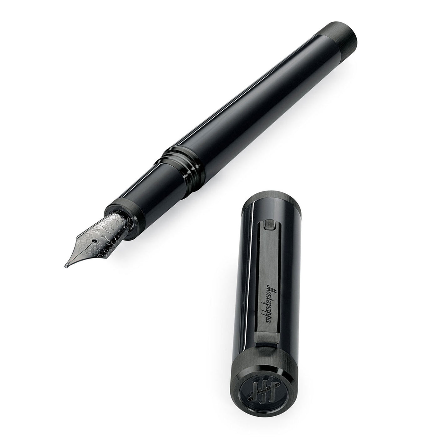 Montegrappa Zero Fountain Pen - Ultra Black 1