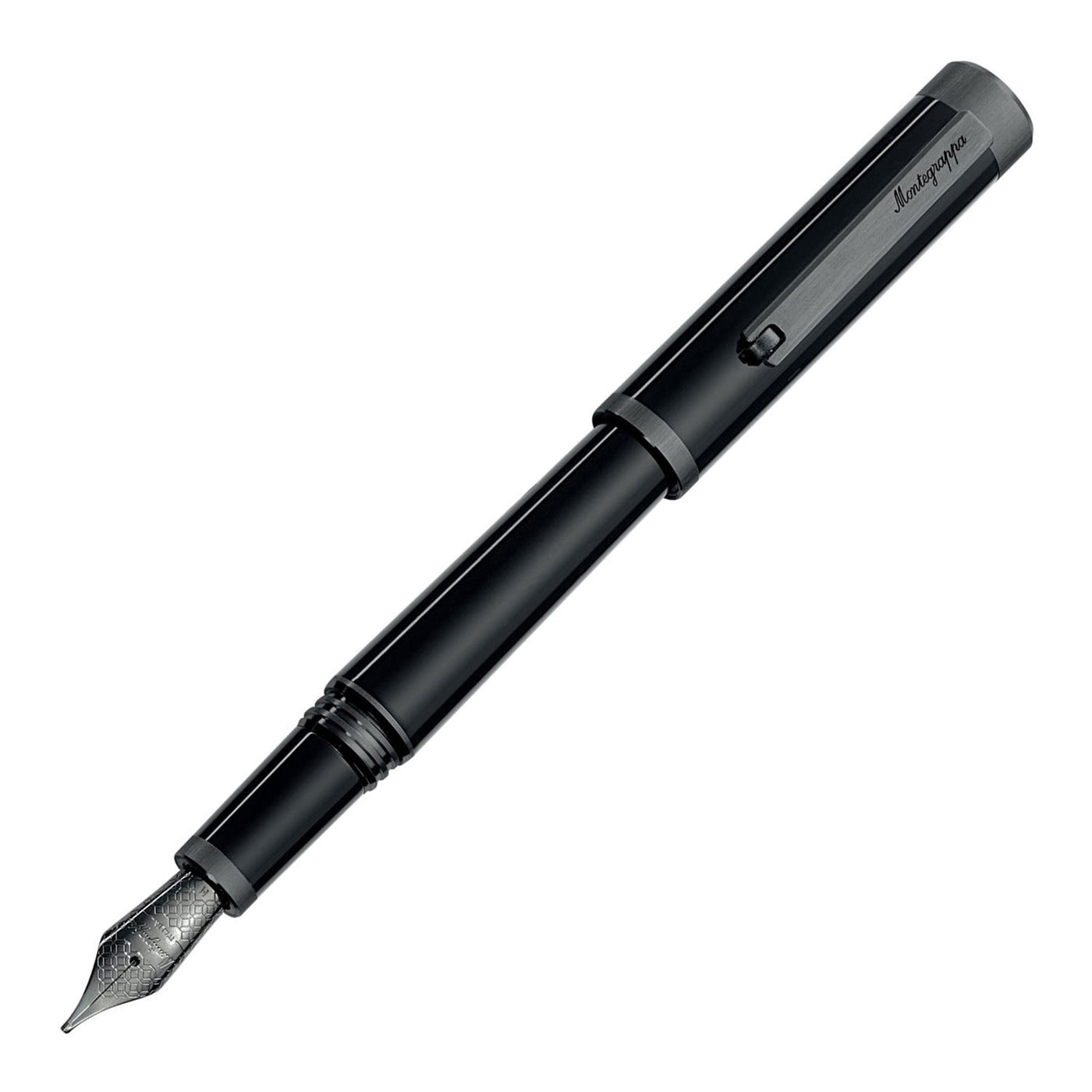 Montegrappa Zero Fountain Pen - Ultra Black 2