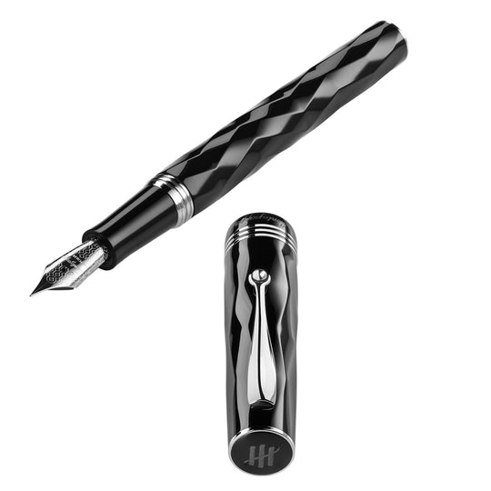 Montegrappa Brenta Fountain Pen - Black CT