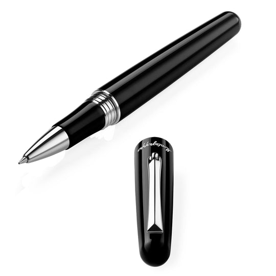 Montegrappa Elmo 01 Roller Ball Pen, Black CT