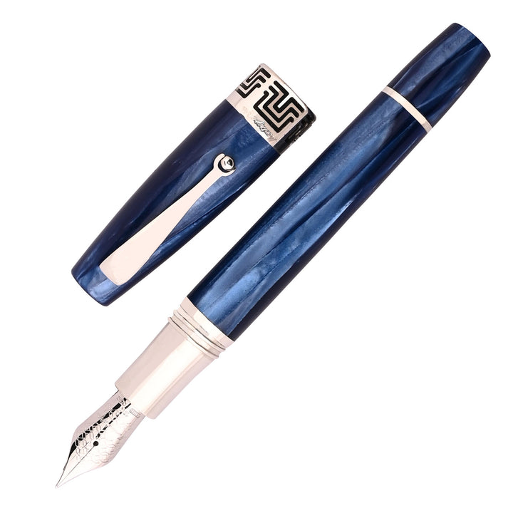 Montegrappa Extra 1930 Fountain Pen - Mediterranean Blue CT – Makoba