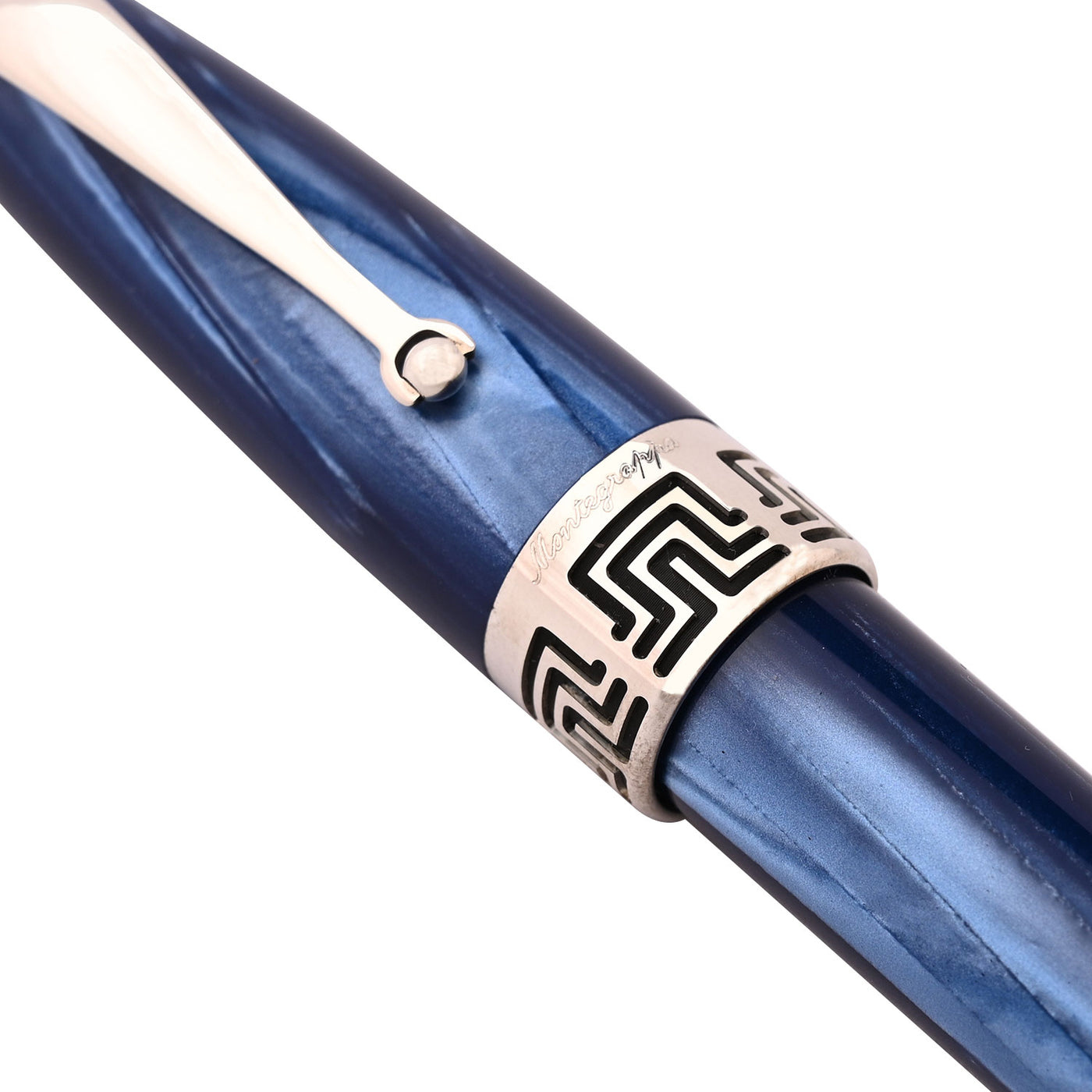 Montegrappa Extra 1930 Fountain Pen - Mediterranean Blue CT 5