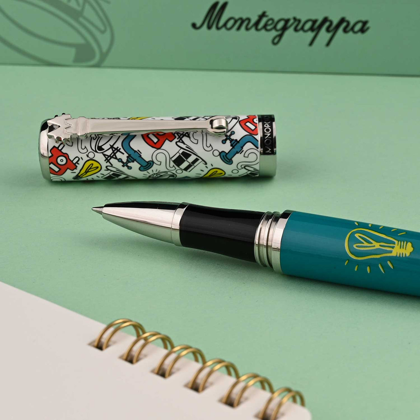 Montegrappa Monopoly Players Roller Ball Pen - Genius 7
