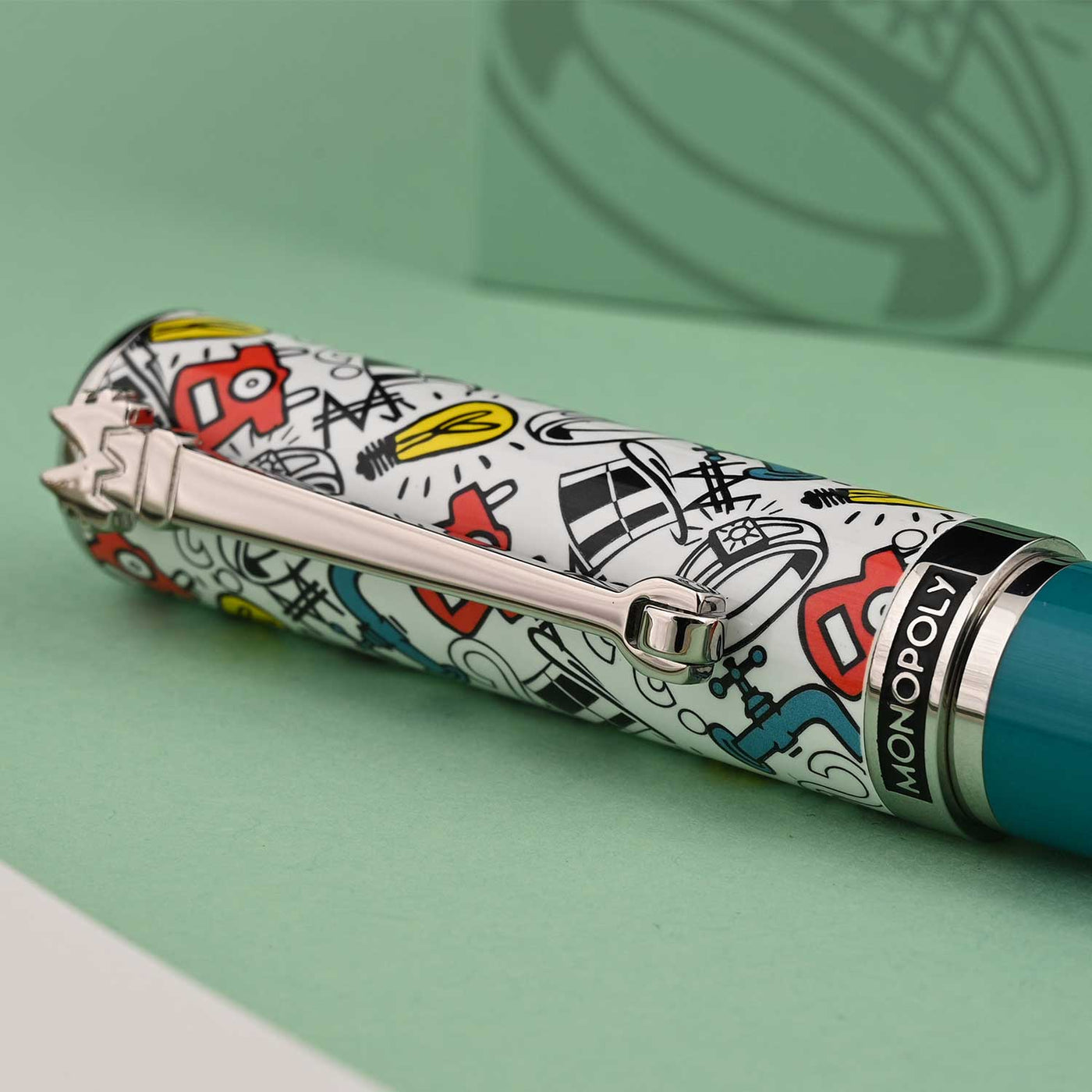 Montegrappa Monopoly Players Roller Ball Pen - Genius 9