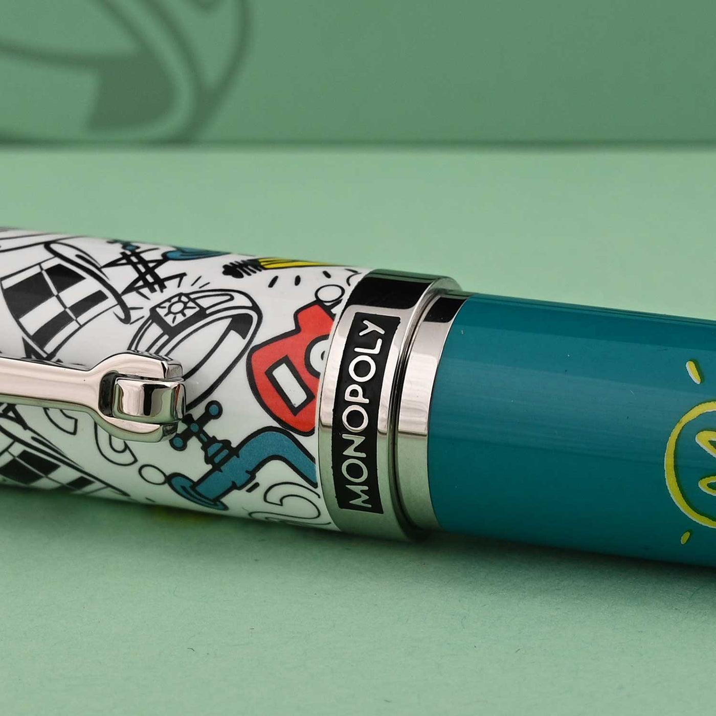 Montegrappa Monopoly Players Roller Ball Pen - Genius 10