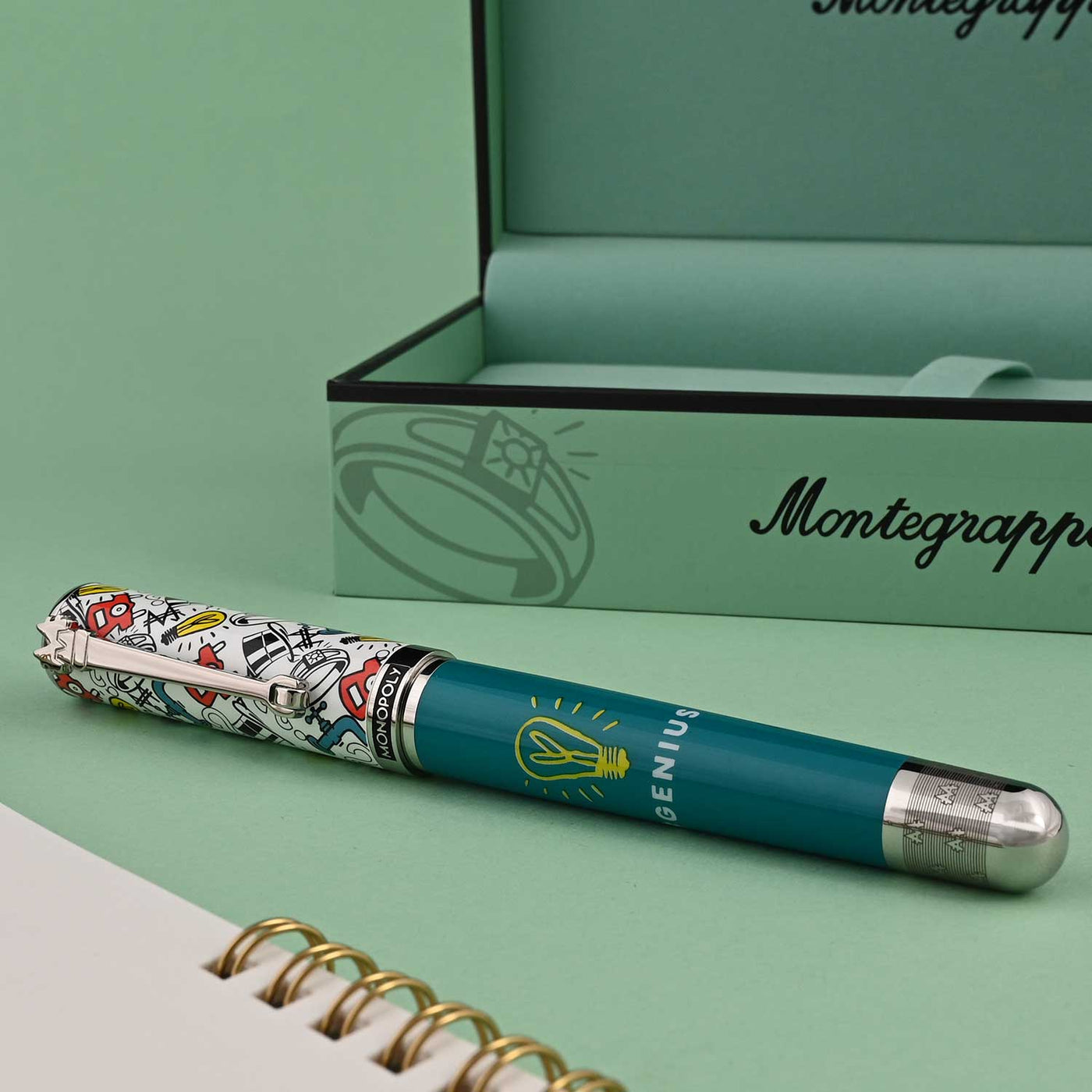 Montegrappa Monopoly Players Roller Ball Pen - Genius 14