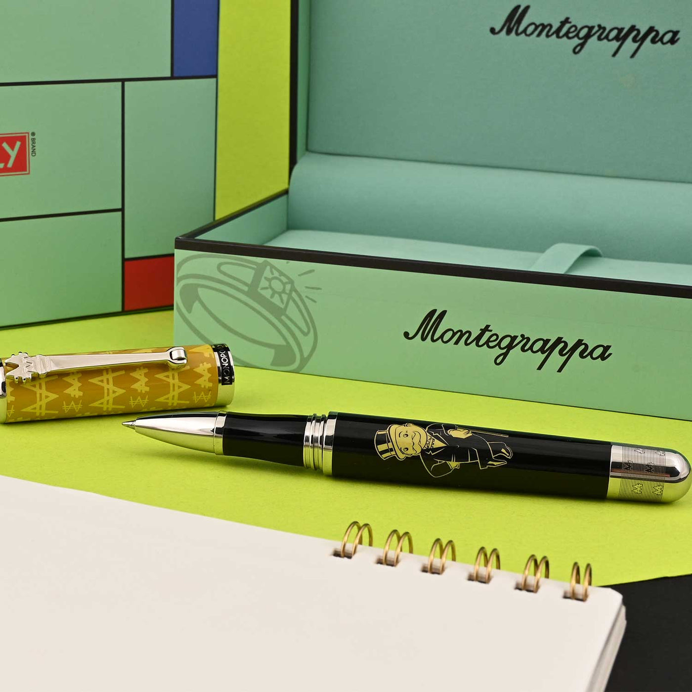 Montegrappa Monopoly Players Roller Ball Pen - Tycoon 6
