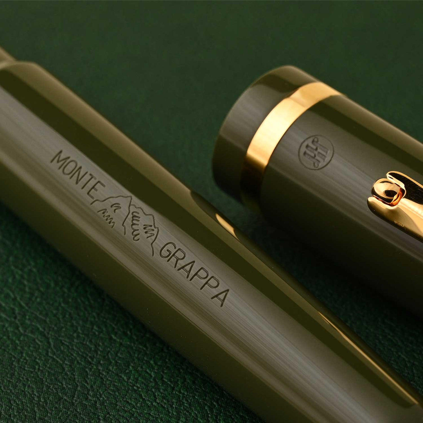 Montegrappa Venetia Fountain Pen - Lagoon Green GT 14