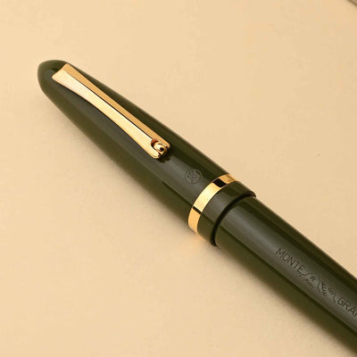 Montegrappa Venetia Fountain Pen - Lagoon Green GT 11