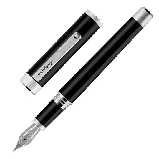 Montegrappa Zero Fountain Pen - Black - 14K