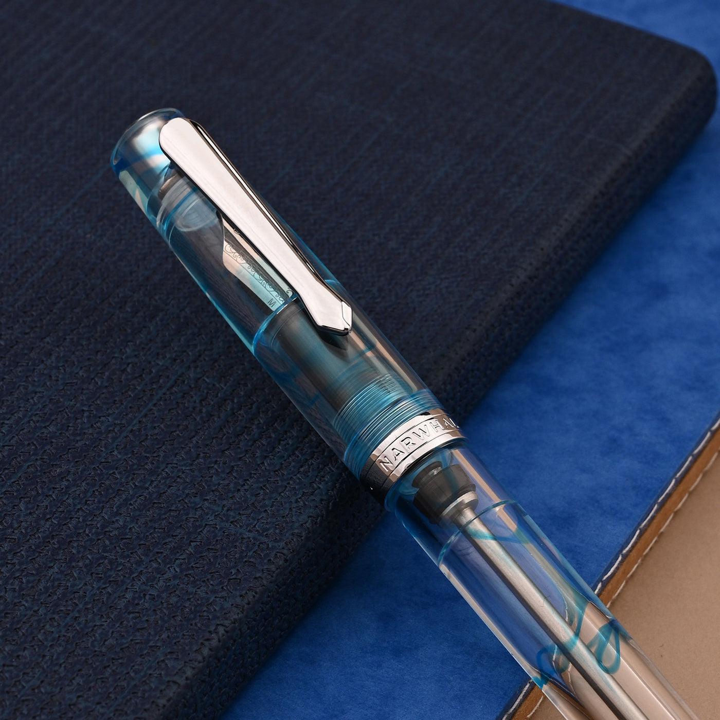 Nahvalur Original Plus Fountain Pen - Azureus Blue 13