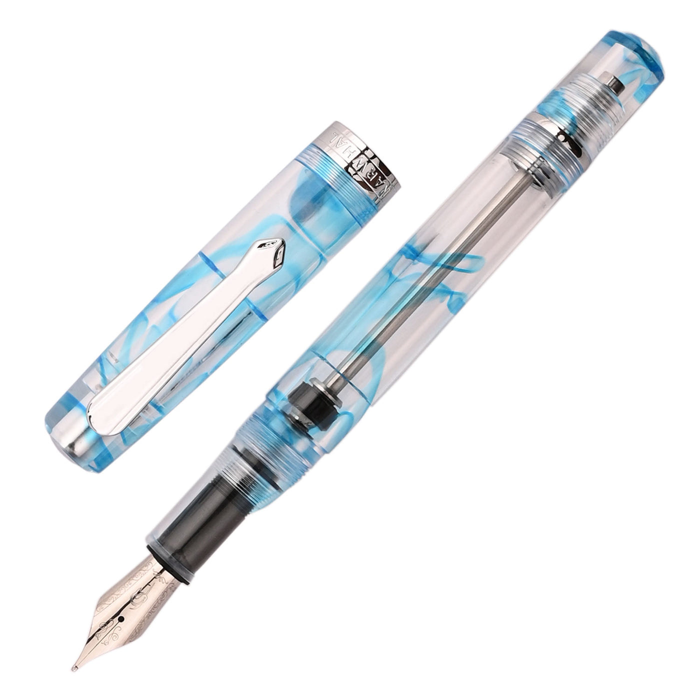 Nahvalur Original Plus Fountain Pen - Azureus Blue 1
