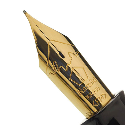 Namiki Urushi No.50 (Emperor Size) Fountain Pen Black 18K Gold Nib 3