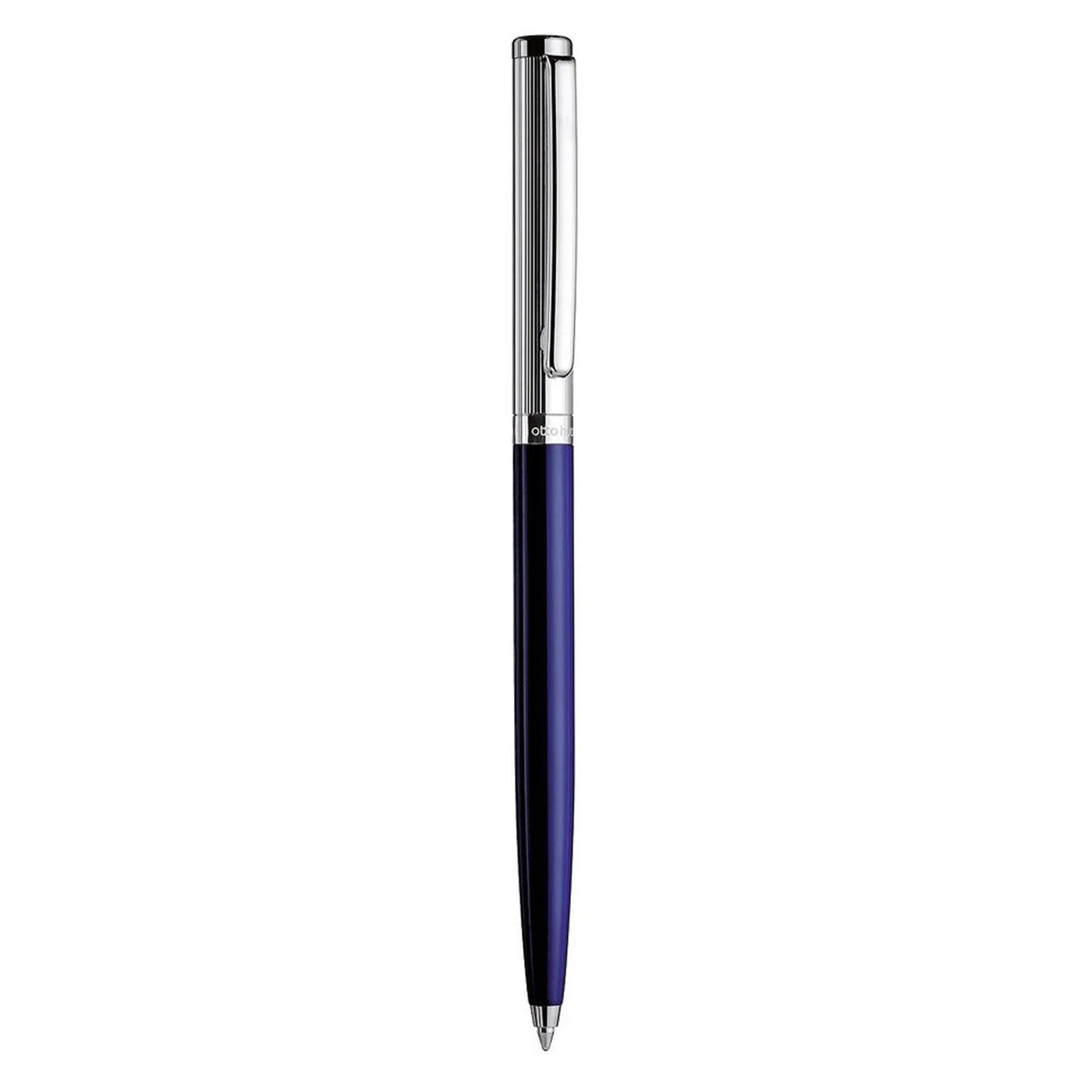 Otto Hutt Design 01 Pinstrip Ball Pen Blue 2