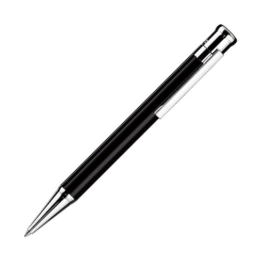 Otto Hutt Design 04 Ball Pen, Black / Chrome Trim