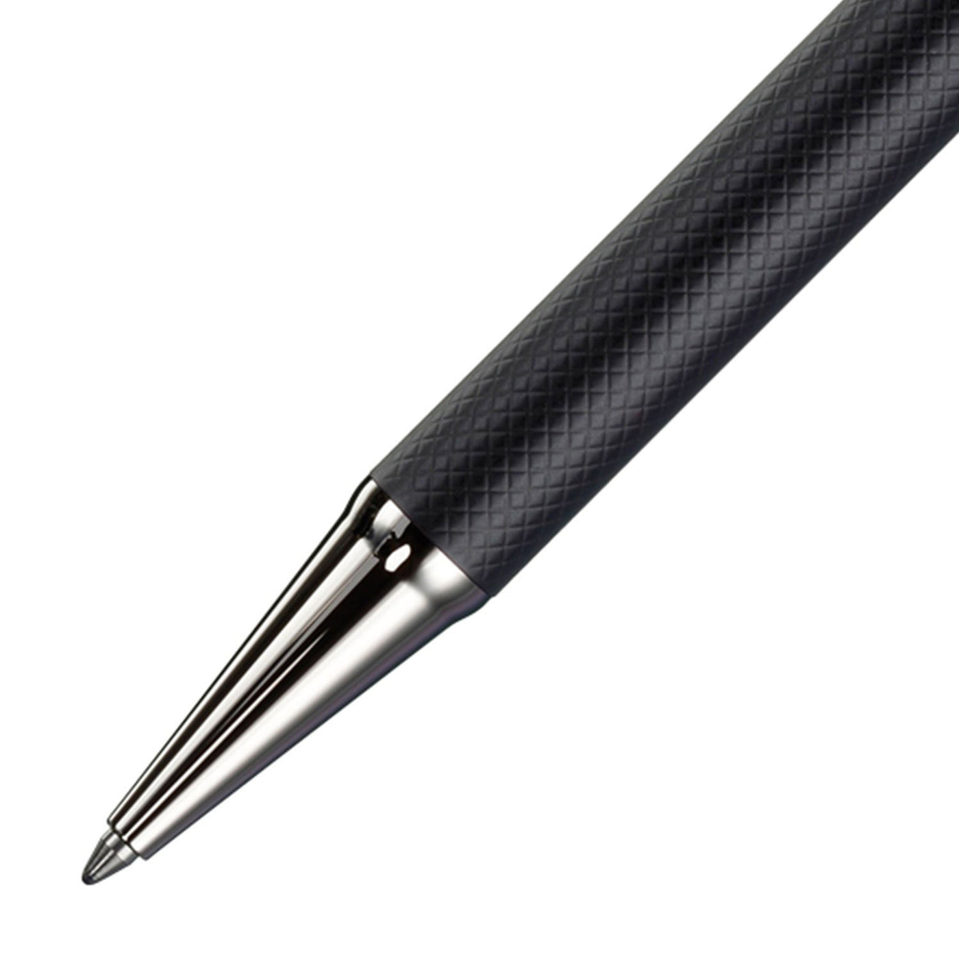Otto Hutt Design 04 Ball Pen, Textured Black