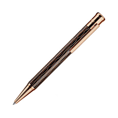 Otto Hutt Design 04 Ball Pen, Textured Brown