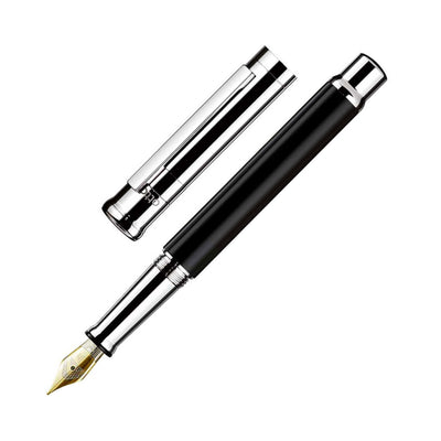 Otto Hutt Design 04 Fountain Pen Black 18K Gold Nib 1
