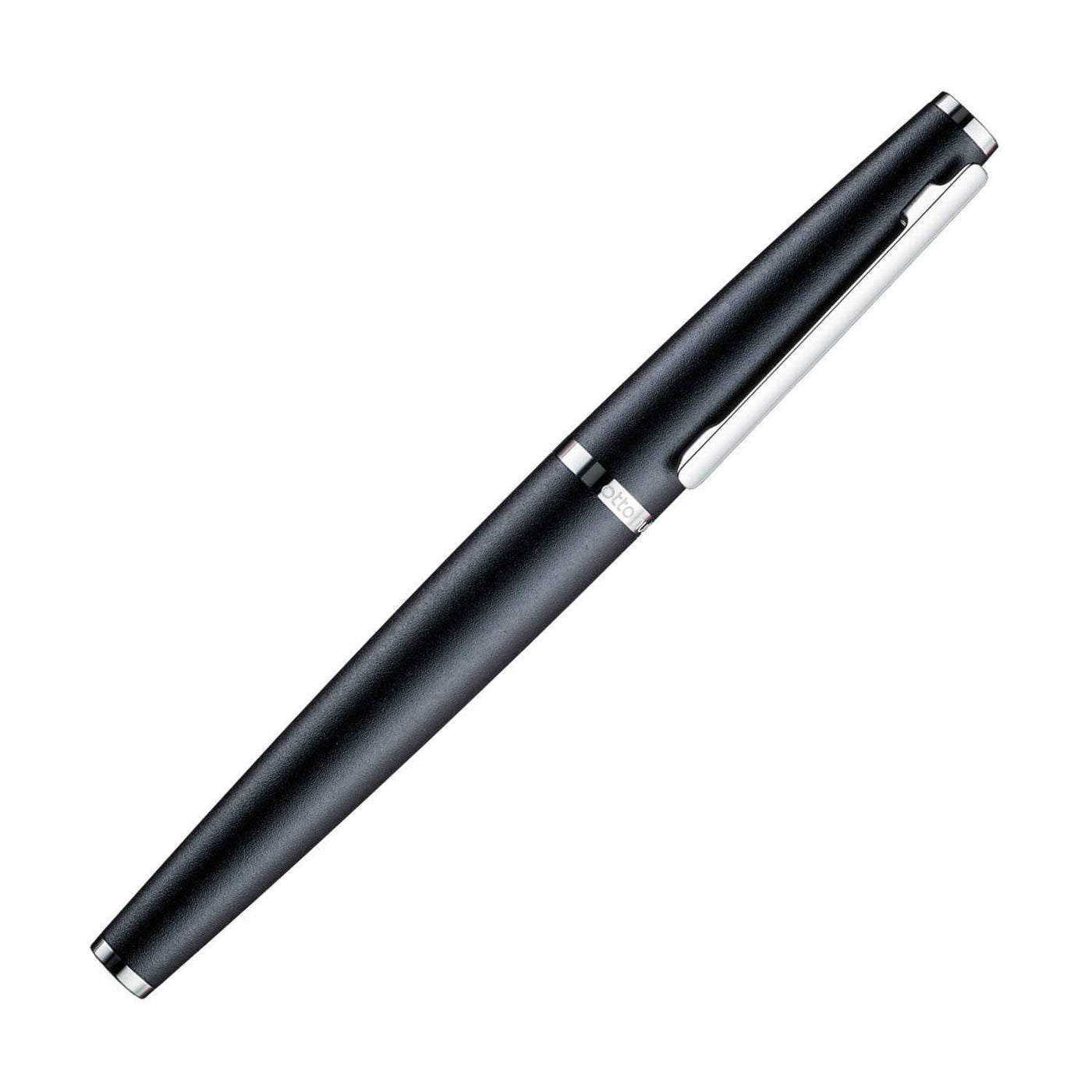 Otto Hutt Design 06 Fountain Pen, Black - Bicolour Steel Nib