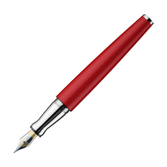 Otto Hutt Design 06 Fountain Pen, Red - Bicolour Steel Nib
