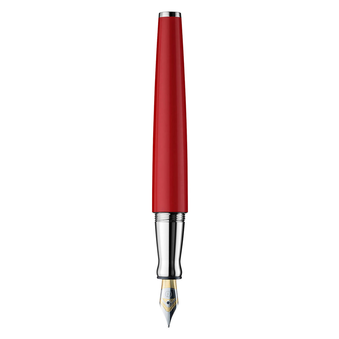 Otto Hutt Design 06 Fountain Pen, Red - Bicolour Steel Nib – Makoba