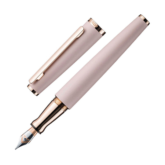 Otto Hutt Design 06 Fountain Pen, Rose Gold - Bicolour Steel Nib