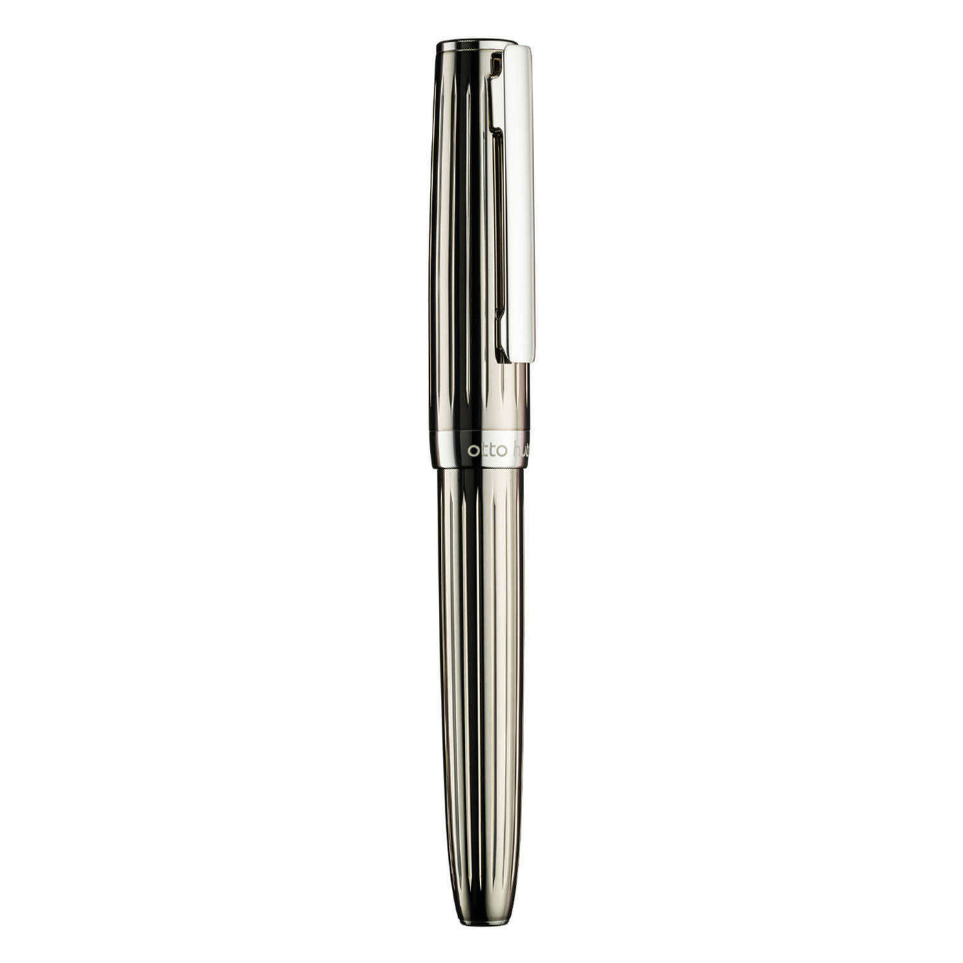 Otto Hutt Design 07 Pinstrip Roller Ball Pen, Silver