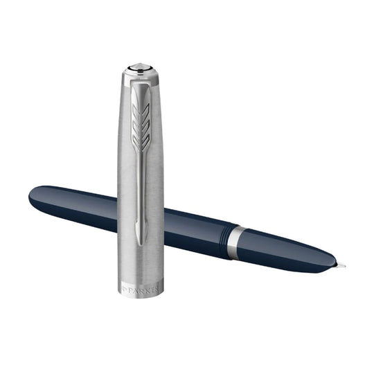 Parker 51 Fountain Pen - Midnight Blue CT