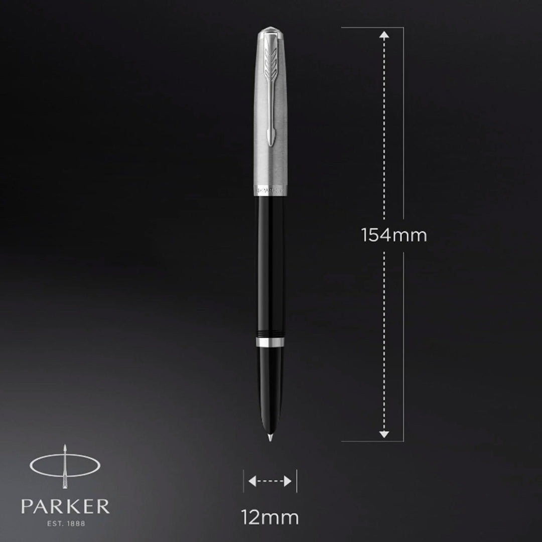 Parker 51 Black CT Fountain Pen | Shop Online at Makoba | Parker