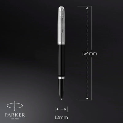 Parker 51 Fountain Pen - Black CT 5