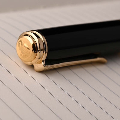 Pelikan M1000 Fountain Pen - Black Green 12