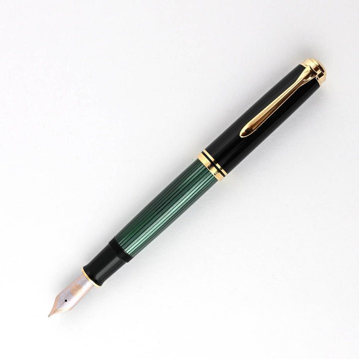 Pelikan 万年筆 グリーン・ブラック M1000 BB PelikanM1000FountainPen-